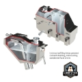 Picture of Mishimoto 11-19 Ford 6.7L Powerstroke Expansion Tank Kit - Micro-Wrinkle Black