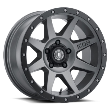 Picture of ICON Rebound 17x8.5 5x5.5 0mm Offset 4.75in BS 77.9mm Bore Titanium Wheel