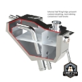 Picture of Mishimoto 11+ Ford 6.7L Powerstroke Secondary Expansion Tank - Micro-Wrinkle Black