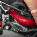 Picture of Wehrli 20-24 Chevrolet 6.6L L5P Duramax Passenger Side 3.5in Intercooler Pipe - Sparkle Copper