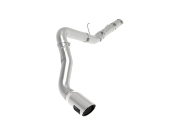 Picture of aFe ATLAS 5in DPF-Back Alum Steel Exhaust System w/Polished Tip 19-20 Ram Diesel Trucks L6-6.7L (td)