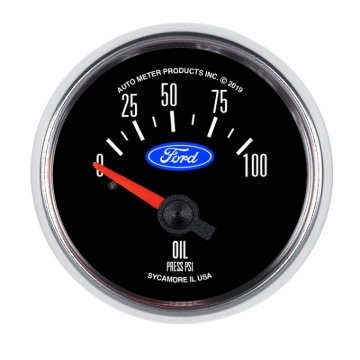 Picture of Autometer Ford 2-1/16in. 100 PSI Electric Oil Pressure Gauge