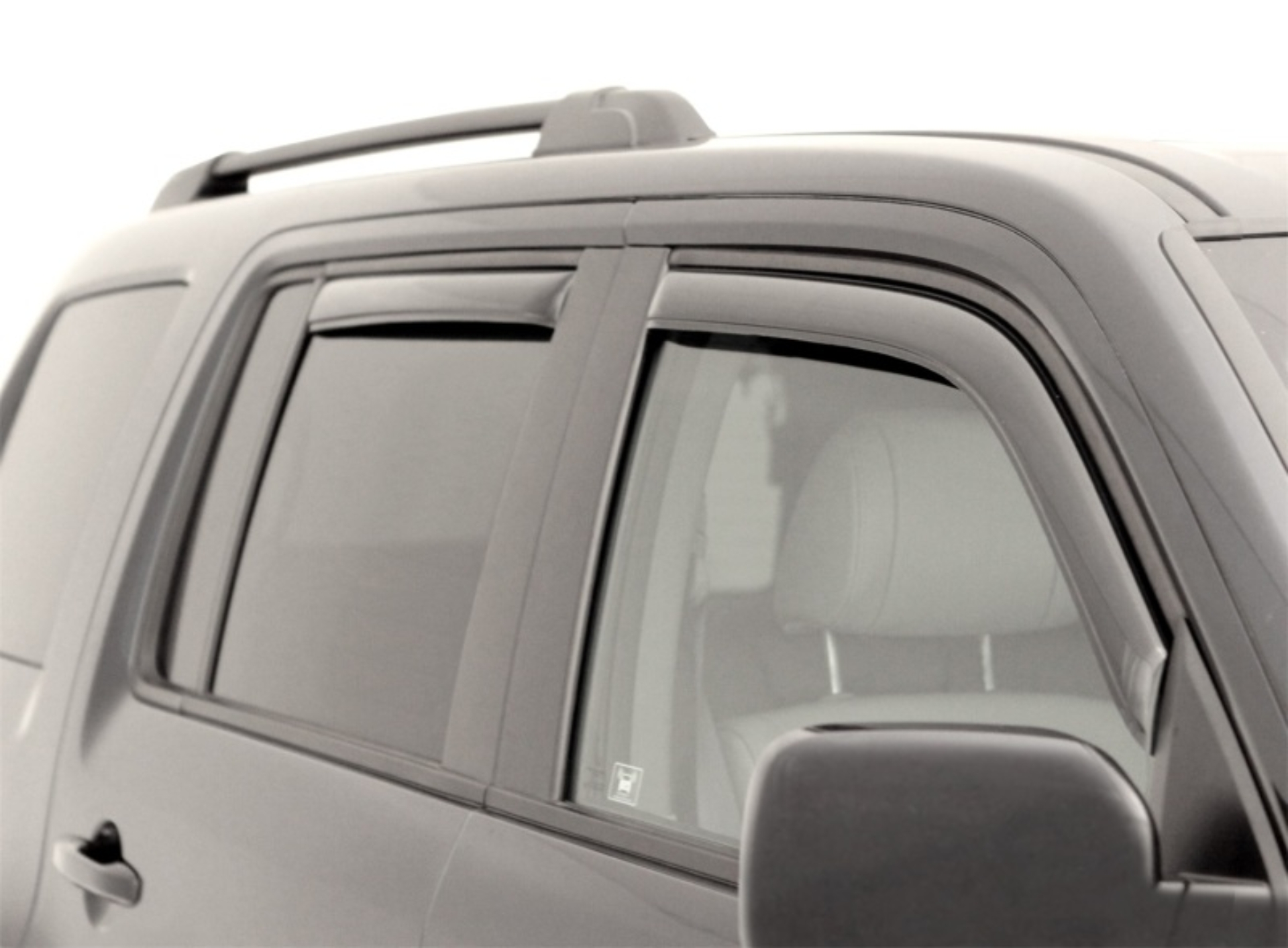 Picture of AVS 2021 GM Tahoe/Yukon/Escalade Ventvisor In-Channel Window Deflectors 4pc - Smoke