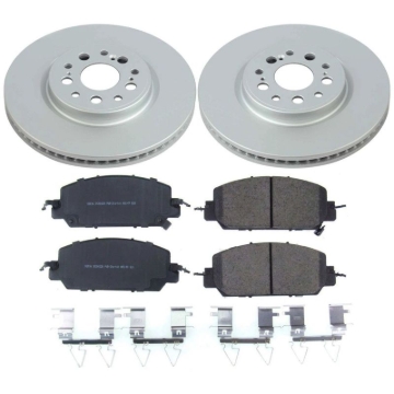 Picture of Power Stop 17-19 Honda Clarity Front Z17 Evolution Geomet Coated Brake Kit