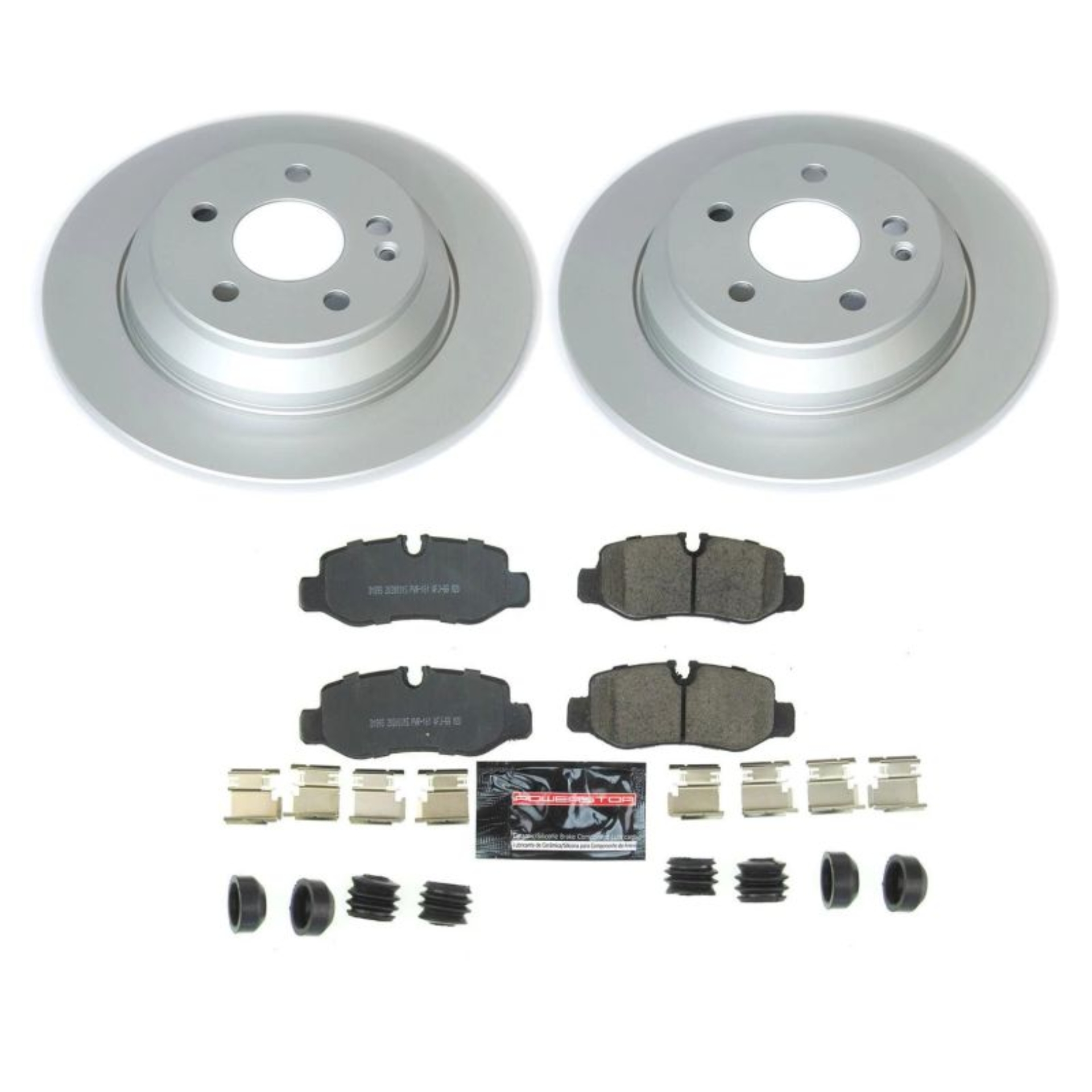 Picture of Power Stop 16-19 Mercedes-Benz Metris Rear Z17 Evolution Geomet Coated Brake Kit