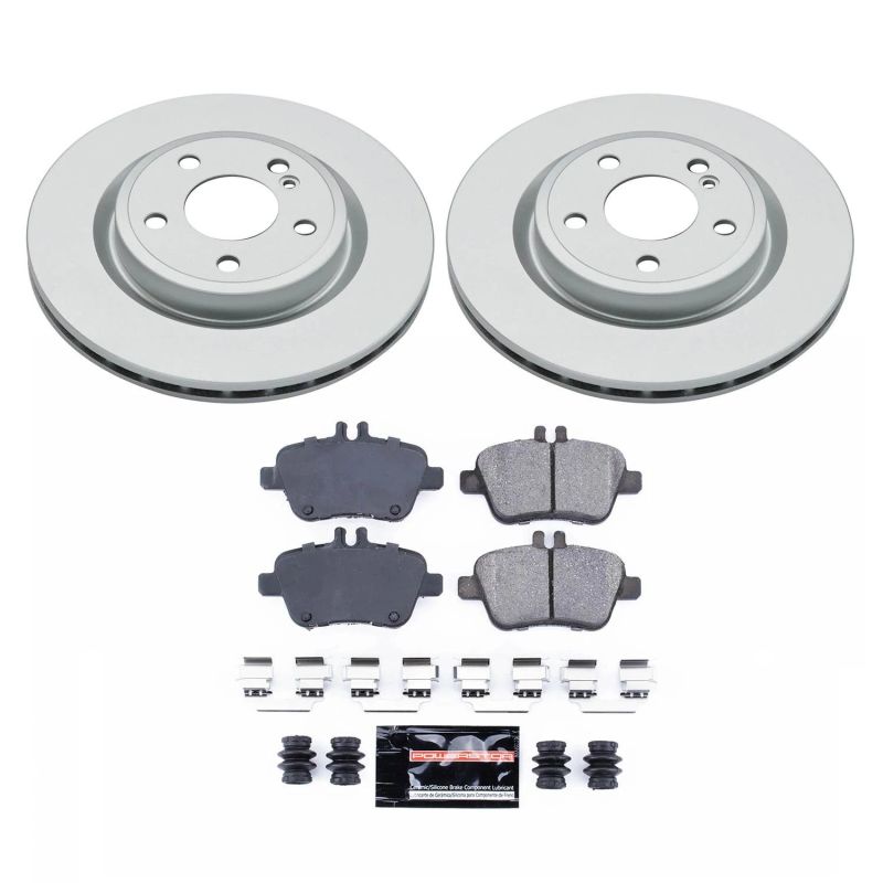 Picture of Power Stop 14-19 Mercedes-Benz CLA250 Rear Z17 Evolution Geomet Coated Brake Kit