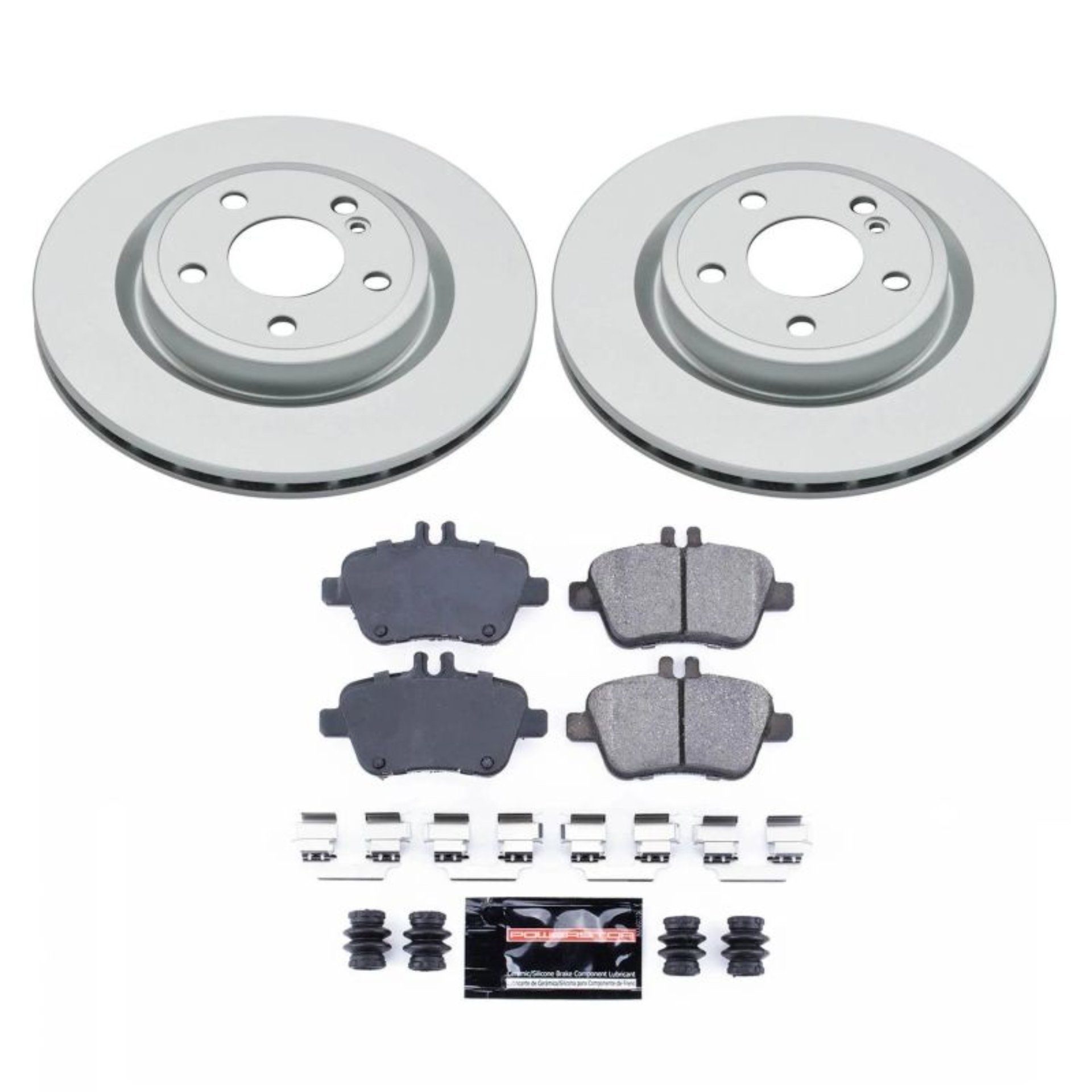 Picture of Power Stop 14-19 Mercedes-Benz CLA250 Rear Z17 Evolution Geomet Coated Brake Kit