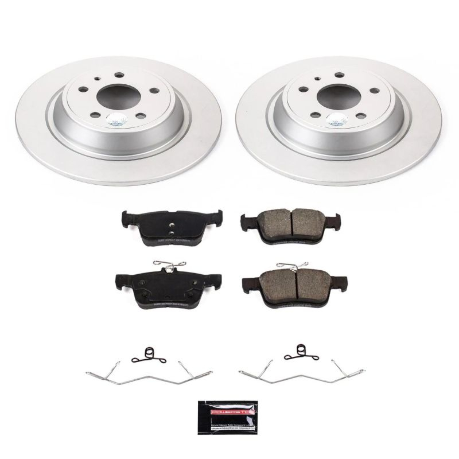 Picture of Power Stop 2020 Ford Fusion Rear Z17 Evolution Geomet Coated Brake Kit