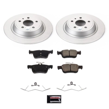 Picture of Power Stop 2020 Ford Fusion Rear Z17 Evolution Geomet Coated Brake Kit