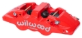 Picture of Wilwood Caliper-Forged Dynalite w/Dust Seal-Red 4.04in Pistons 1.25 Disc