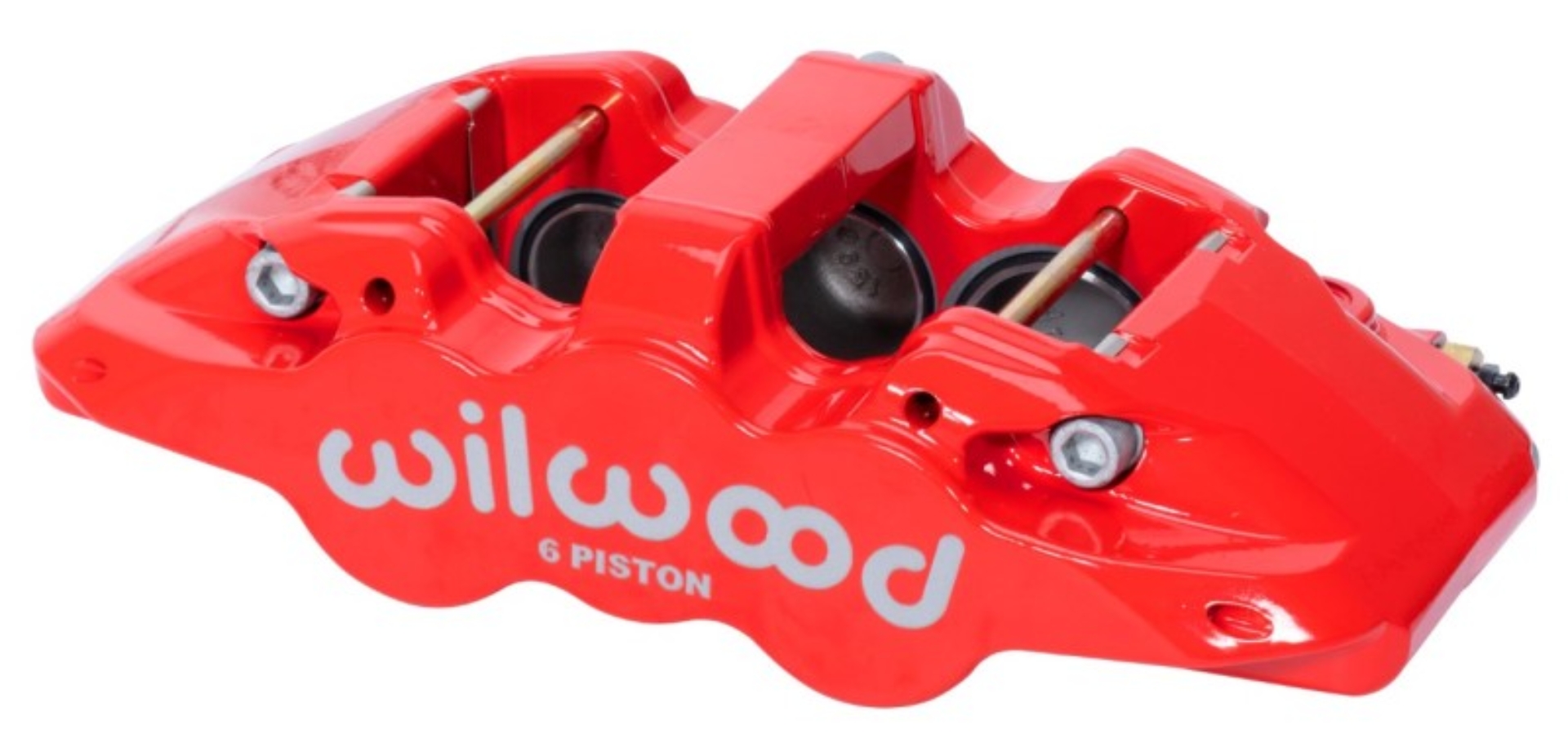 Picture of Wilwood Caliper-Forged Dynalite w/Dust Seal-Red 4.04in Pistons, 1.25in disc,