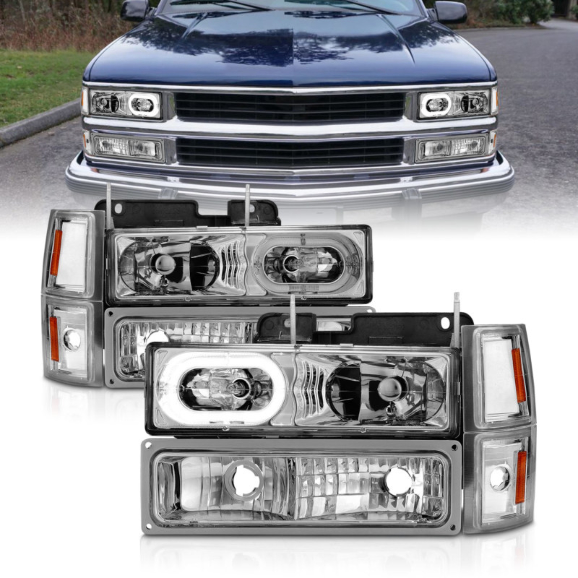 Picture of ANZO ANZ Crystal Headlights - 111508