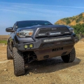 Picture of Westin 16-20 Toyota Tacoma Pro-Mod Front Bumper - Textured Black