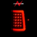 Picture of ANZO 2004-2006 Ford F-150 LED Tail Lights w/ Light Bar Black Housing Clear Lens