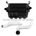 Picture of Mishimoto 99-03 Ford 7.3L Powerstroke PSD Black Intercooler Kit w/ Polished Pipes