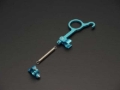 Picture of Cusco Billet Aluminum Blue Anodized Oil Level Dip Stick Stopper 2013+ FRS / BRZ