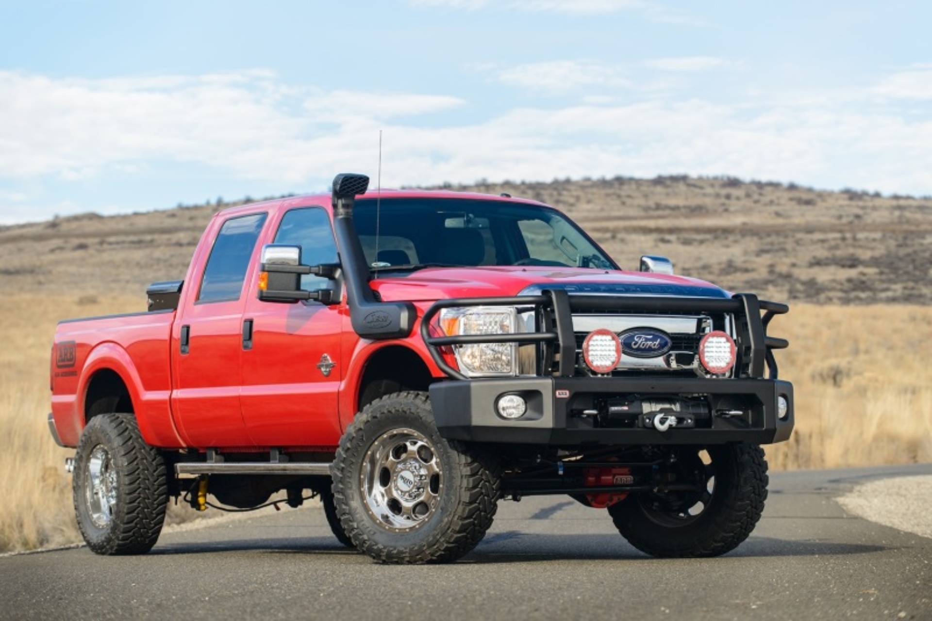 Picture of ARB Modular Bar Kit Textured Type A - Ford F250/350