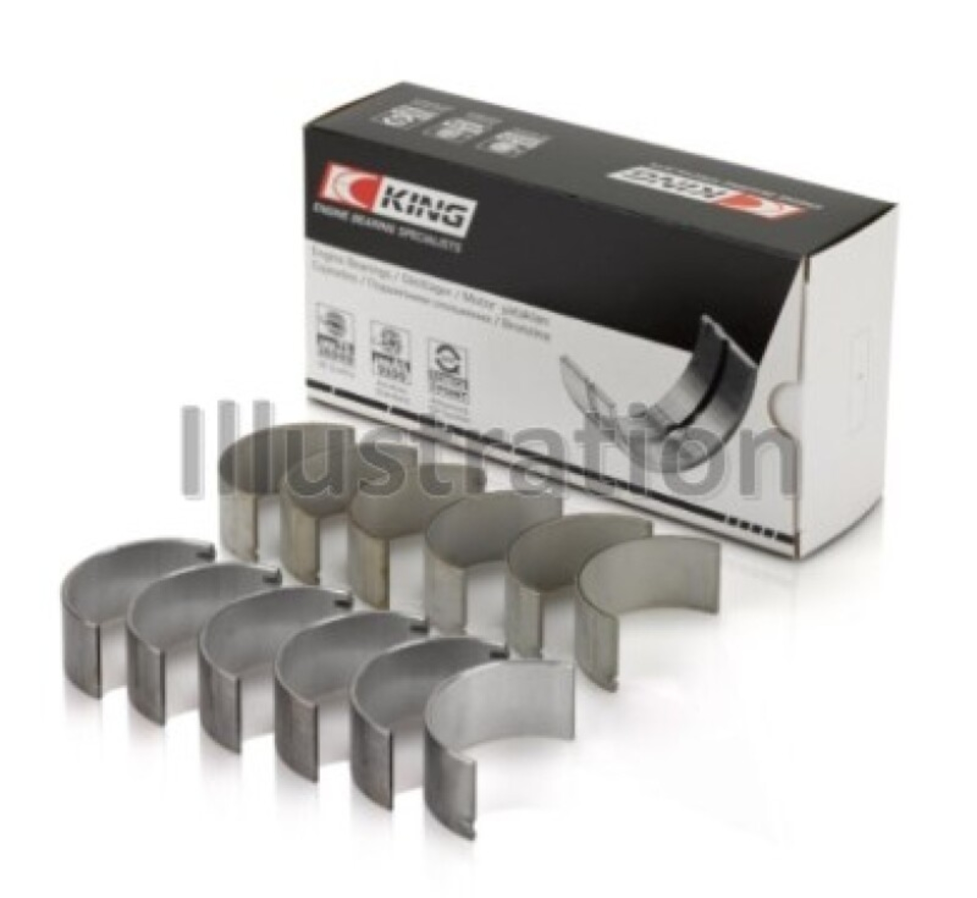 Picture of King Engine Bearings Mercedes Benz OM 603 Rod Bearing Set