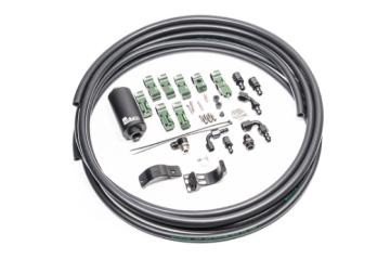 Picture of Radium Engineering Early Nissan Fuel Hanger Plumbing Kit Stainless Filter