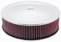 Picture of K&N Round Air Filter Assembly 14in. ID / 4..12in. Height / 5.125in. Neck Flange / 7/8in. Drop Ba