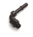 Picture of 3/8" SAE Quick-Disconnect x 6 SAE ORB Port Male Swivel 90 Deg O-ring seal, Black