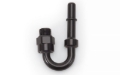Picture of 3/8" SAE Quick-Disconnect x 6 SAE ORB Port Male Swivel 90 Deg O-ring seal, Black