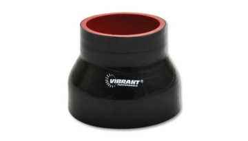 Picture of Vibrant 4 Ply Reducer Couper 3in ID x 2.75in ID x 4.5n Long - Black