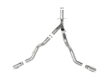 Picture of aFe Large Bore-HD 4in 409SS DPF-Back Exhaust System w/Polished Tips 20 GM Diesel Trucks V8-6.6L