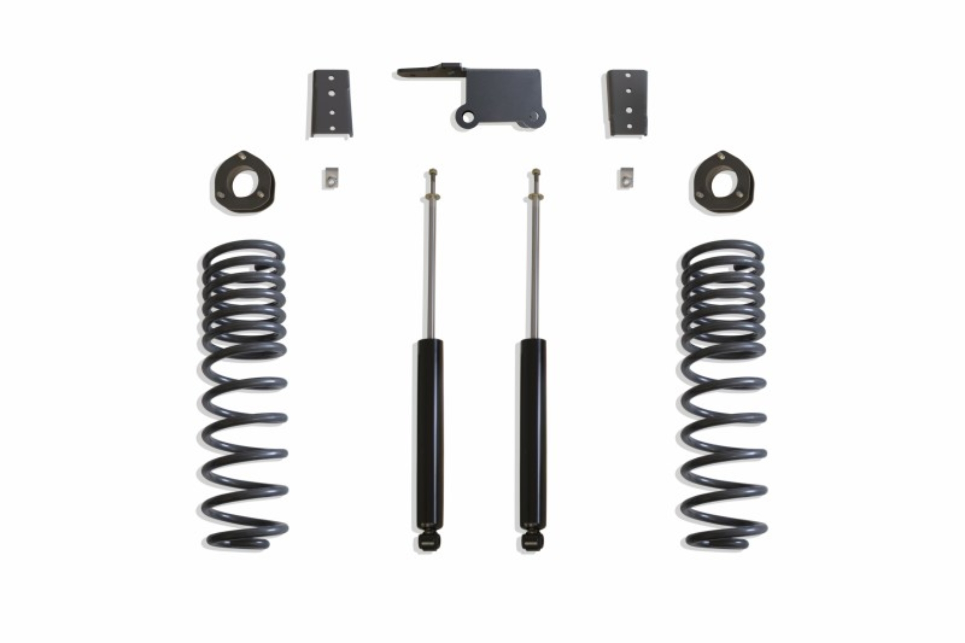 Picture of MaxTrac 2019+ RAM 1500 2WD 3in Rear Coil Spacers & Sway Bar Brackets w/Maxtrac Shocks