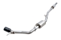 Picture of AWE Tuning 20-21 Jeep Gladiator JT 3.6L Tread Edition Cat-Back Single Side Exhaust - Diamond Blk Ti