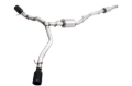 Picture of AWE Tuning 20-21 Jeep Gladiator JT 3.6L Tread Edition Cat-Back Dual Exhaust - Diamond Black Tip