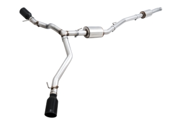 Picture of AWE Tuning 20-21 Jeep Gladiator JT 3.6L Tread Edition Cat-Back Dual Exhaust - Diamond Black Tip
