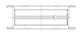 Picture of ACL Nissan KA24DE Inline 4 .025mm Oversized High Performance Main Bearing Set