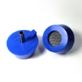 Picture of Ticon Industries Tig Aesthetics Header Silicone Purge Plug Red - 1.75-2in Fitment