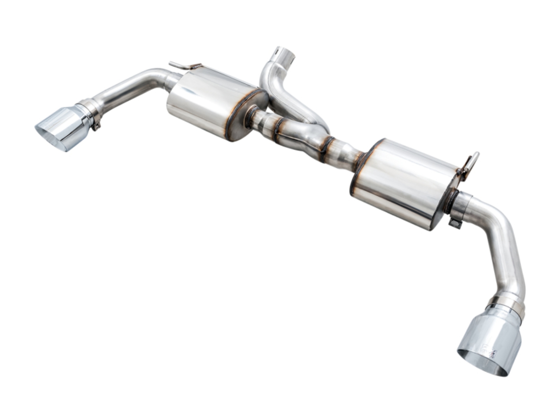 Picture of AWE Tuning 07-18 Jeep Wrangler JK/JKU 3.6L Tread Edition Axle-Back Dual Exhaust - Chrome Silver Tips