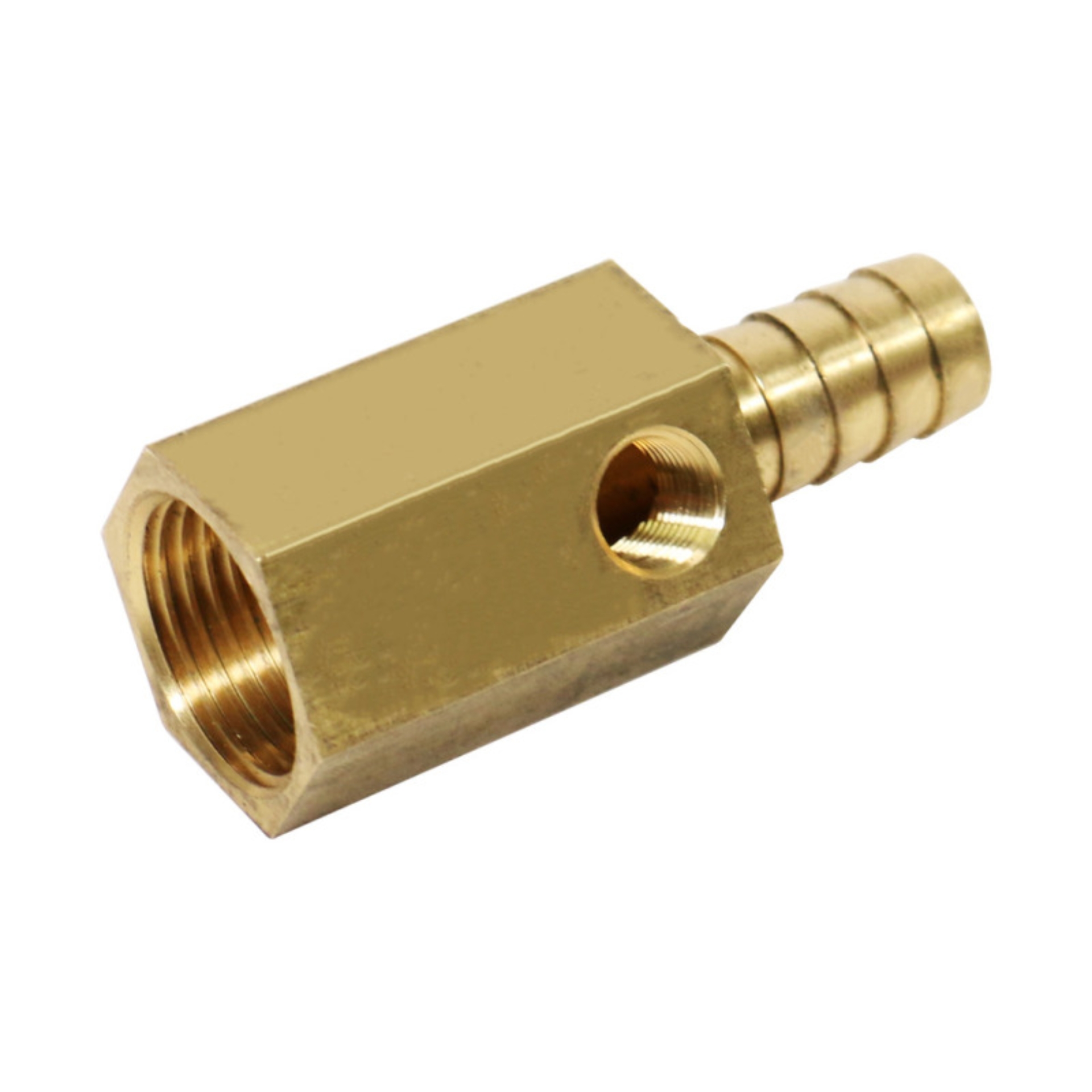 Picture of BD Diesel Xtrude Trans Cooler Temperature Adapter (1300620/1300621) - 10 JICM x 1/2 Barb