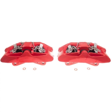 Picture of Power Stop 03-04 Audi A6 Front Red Calipers w/Brackets - Pair