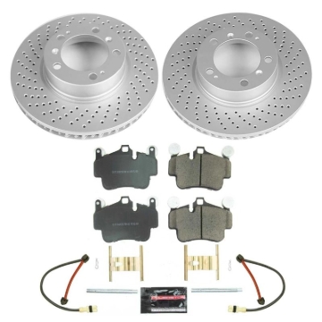 Picture of Power Stop 2005 Porsche 911 Front Z17 Evolution Geomet Coated Brake Kit
