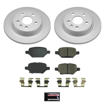 Picture of Power Stop 18-20 Buick Encore Rear Z17 Evolution Geomet Coated Brake Kit