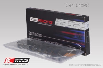 Picture of King Engine Bearings Audi/VW 83-03 1.6L/1.8L/2.0L (Size STDX) Performance Coated Rod Bearing Set