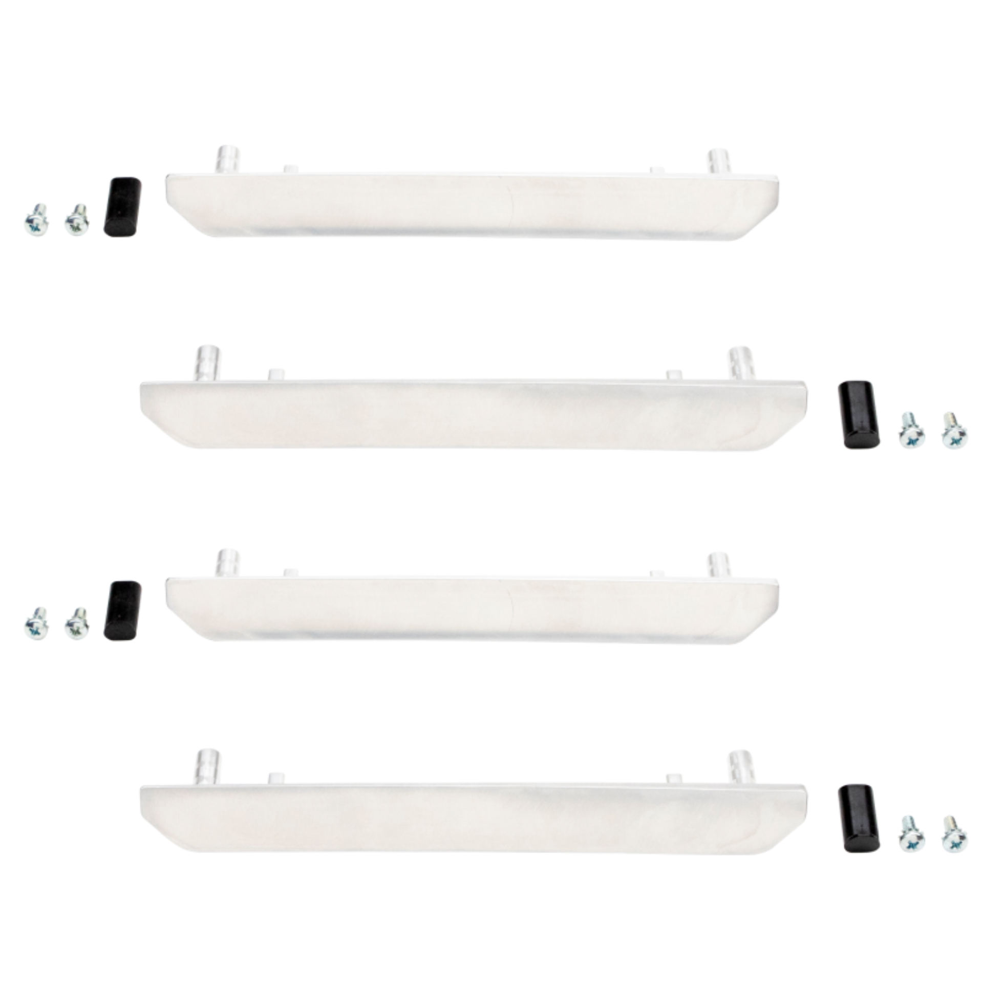 Picture of Wehrli 2020+ GMC 2500/3500HD Fender Flare Marker Light Delete Kit w/o Logo - Raw Finish