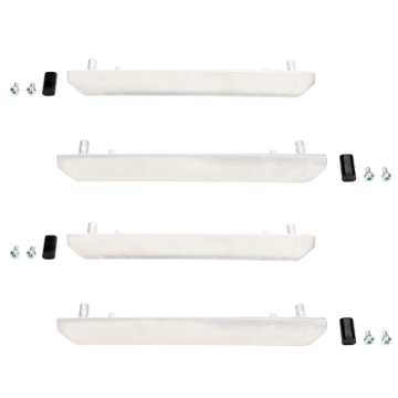 Picture of Wehrli 2020+ GMC 2500/3500HD Fender Flare Marker Light Delete Kit w/o Logo - Raw Finish