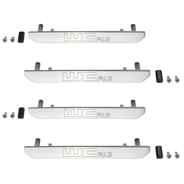 Picture of Wehrli 2020+ GMC 2500/3500HD Fender Flare Marker Light Delete Kit w/Logo - Raw Finish
