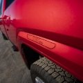 Picture of Wehrli 2020+ GMC 2500/3500HD Fender Flare Marker Light Delete Kit w/Logo - Raw Finish