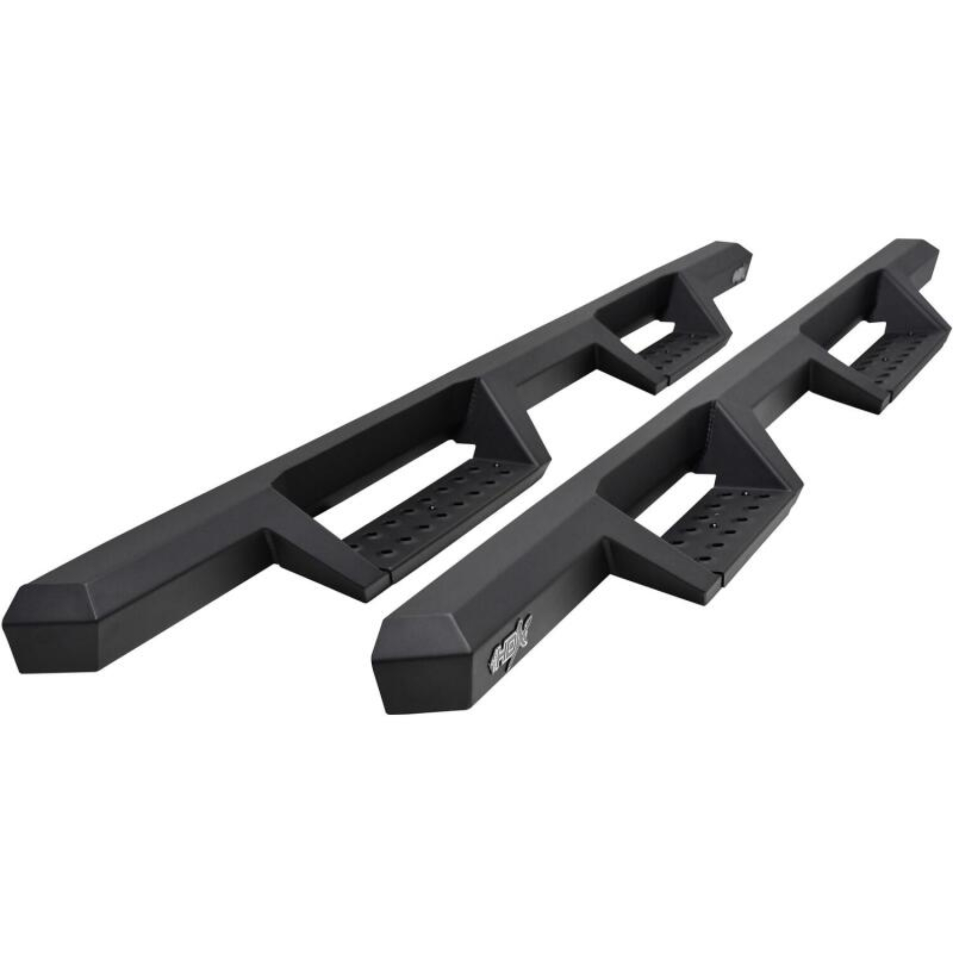 Picture of Westin 19-20 Ford Ranger SuperCab Drop Nerf Step Bars - Textured Black