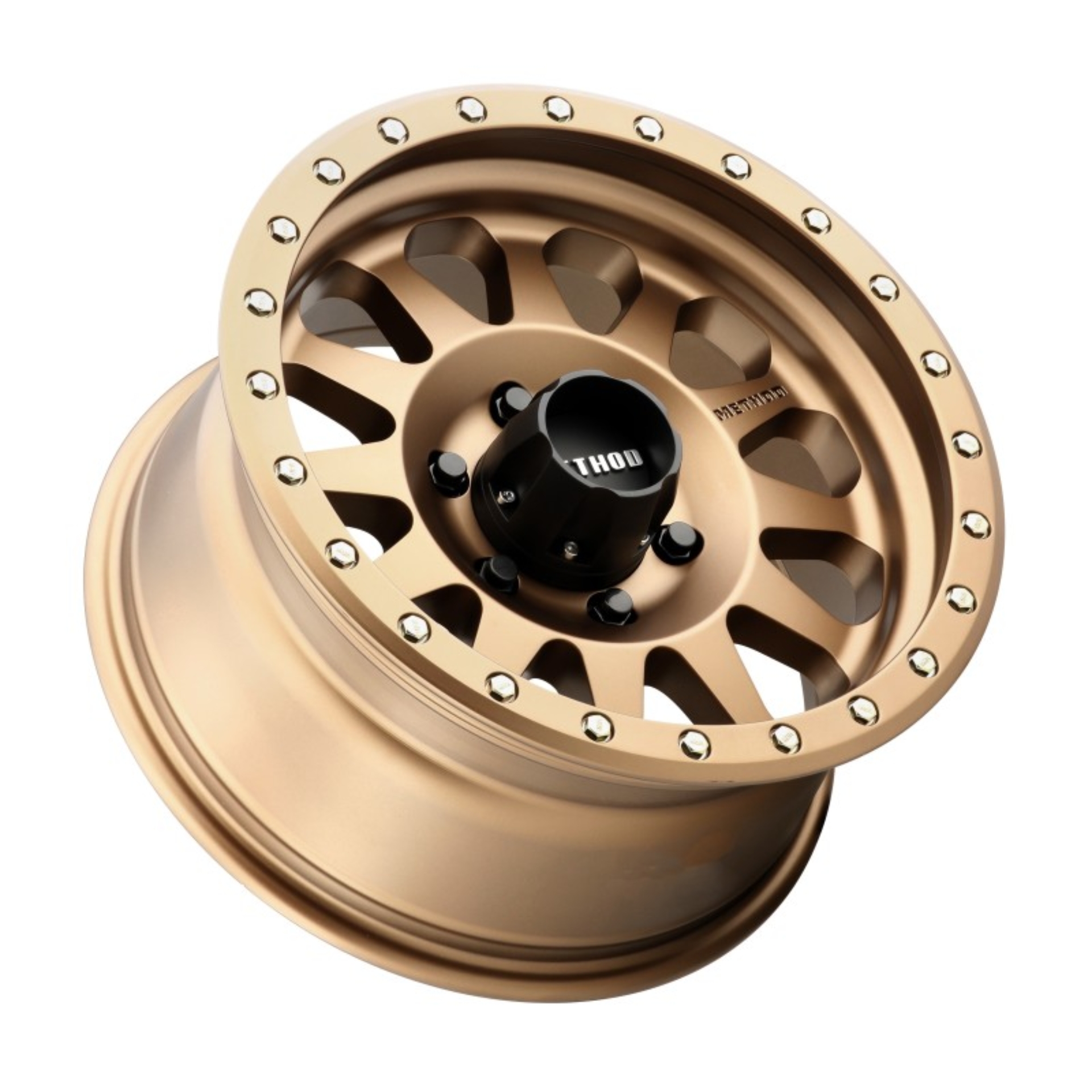 Picture of Method MR304 Double Standard 17x8.5 0mm Offset 6x5.5 108mm CB Method Bronze Wheel