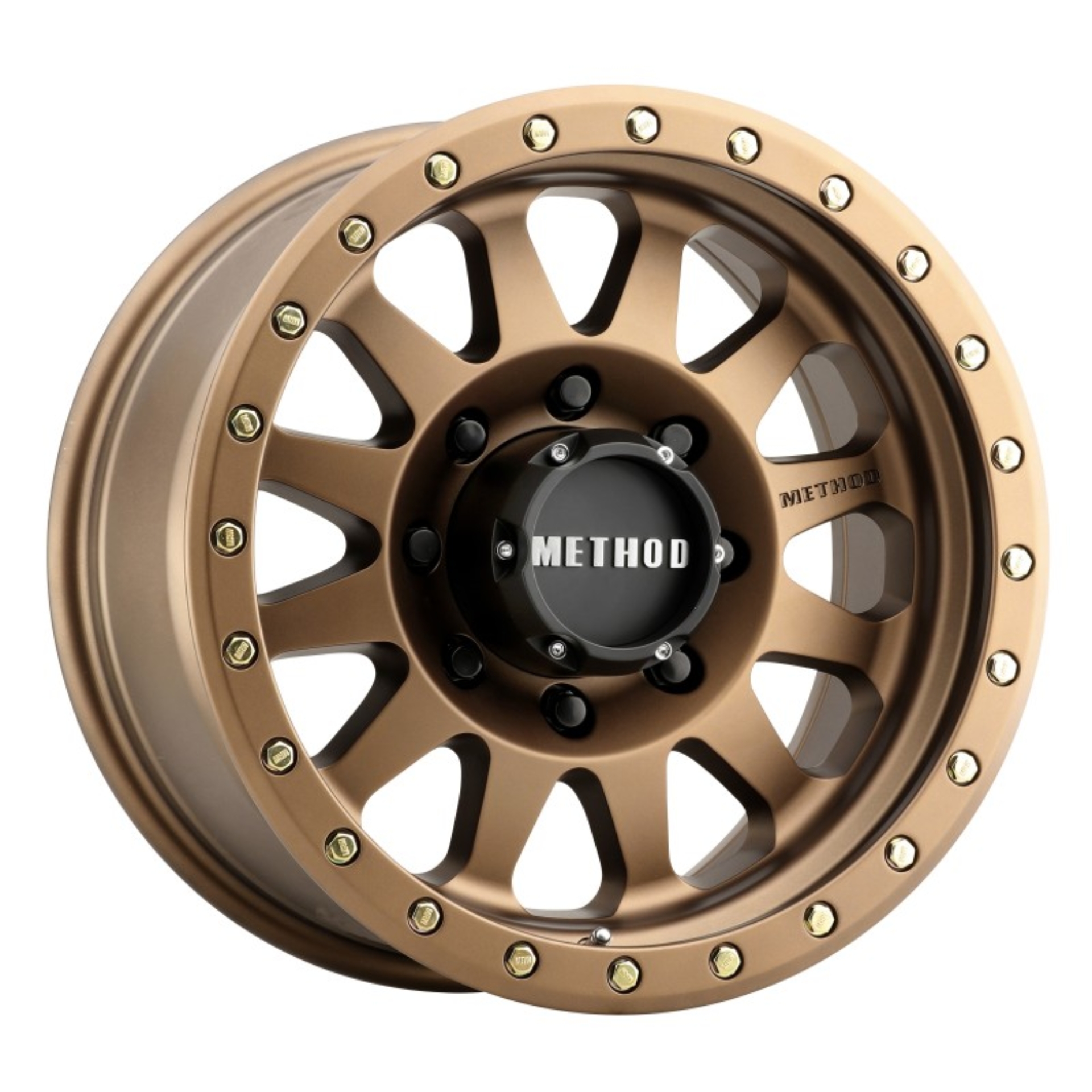 Picture of Method MR304 Double Standard 17x8.5 0mm Offset 8x6.5 130.81mm CB Method Bronze Wheel