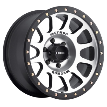 Picture of Method MR305 NV 18x9 0mm Offset 6x5.5 108mm CB Machined/Black Street Loc Wheel