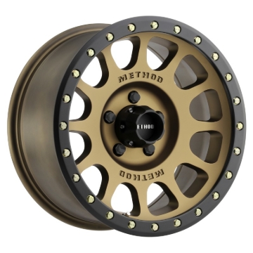 Picture of Method MR305 NV 18x9 0mm Offset 5x150 116.5mm CB Method Bronze/Black Street Loc Wheel