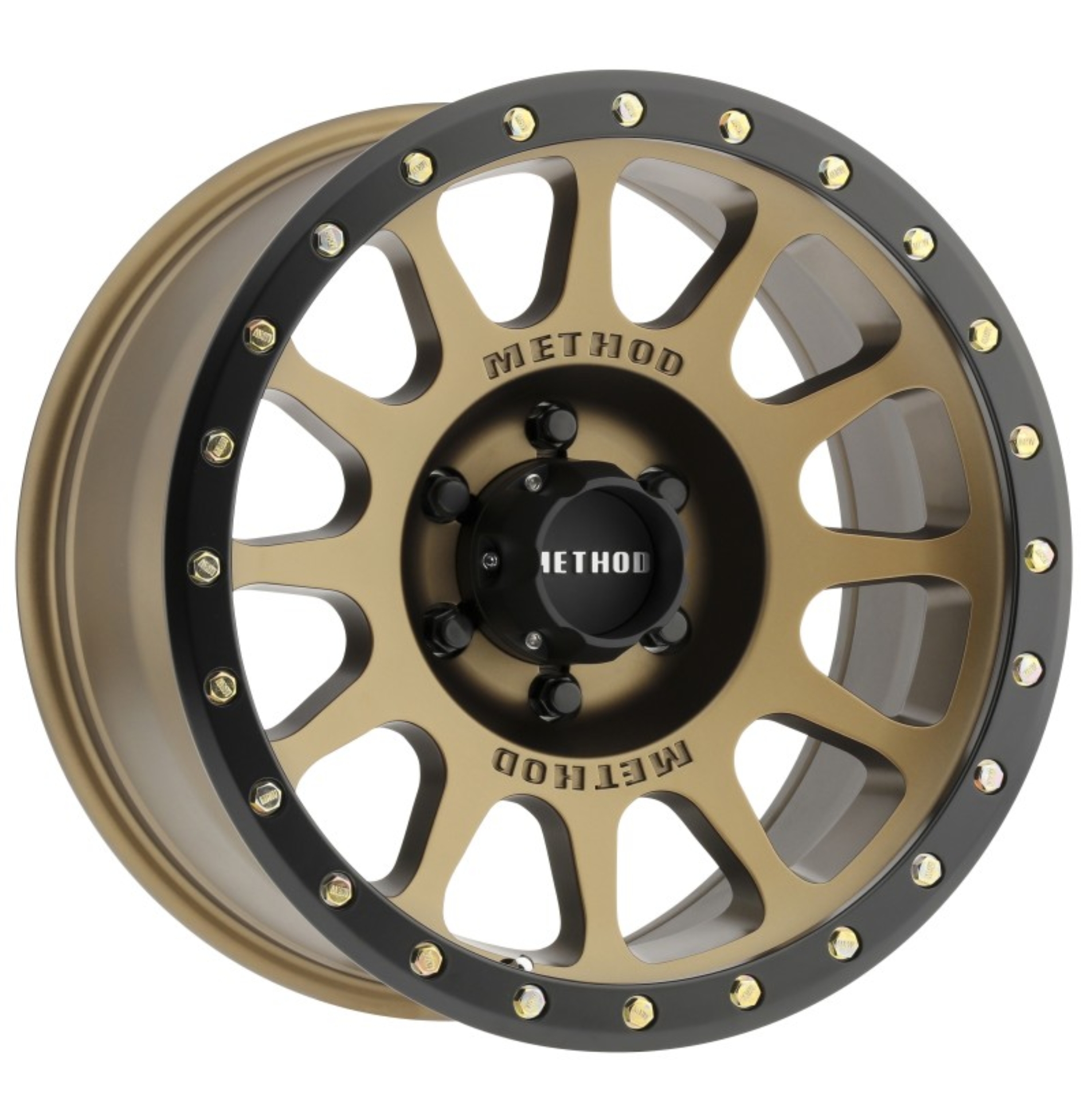 Picture of Method MR305 NV 18x9 0mm Offset 6x135 94mm CB Method Bronze/Black Street Loc Wheel